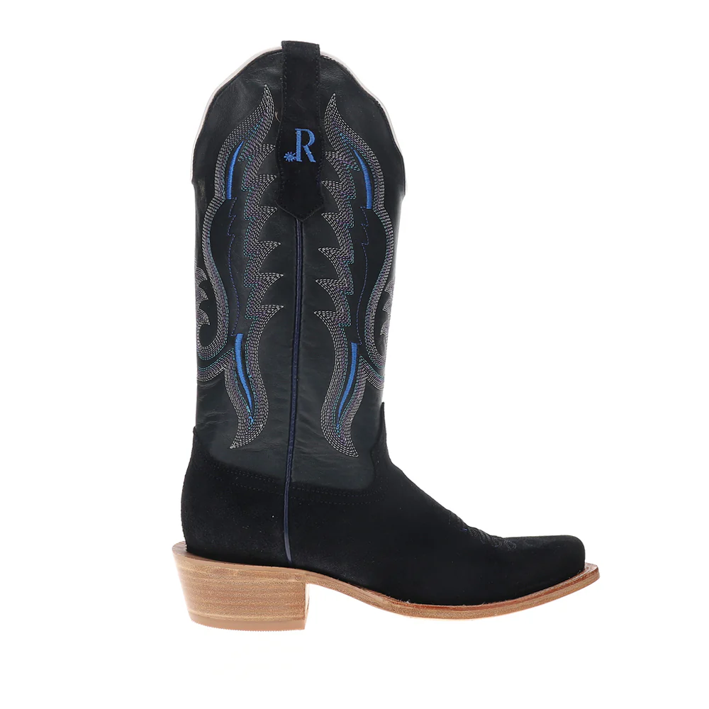 13 Inch Roughout Square Toe Cowboy Boots