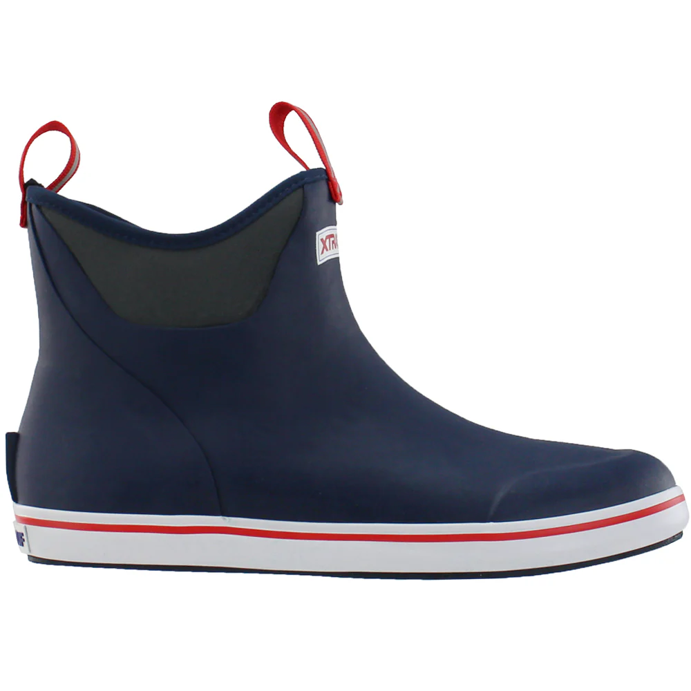 Ankle Deck Round Toe Pull on Boots