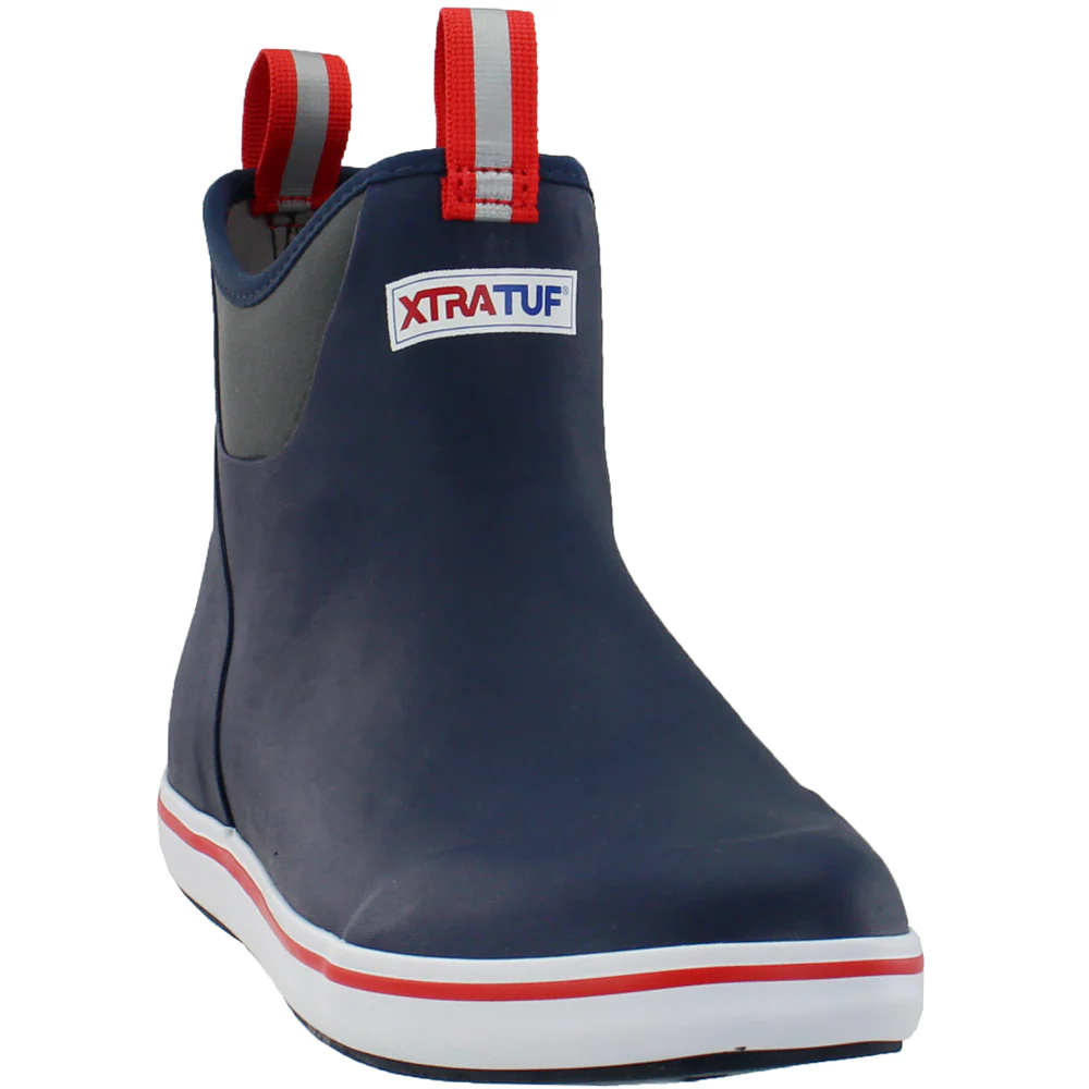 Ankle Deck Round Toe Pull on Boots - Image 2