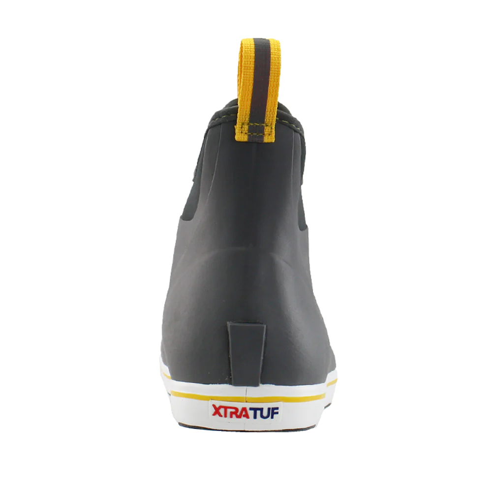 Ankle Deck Round Toe Pull on Boots - Image 3