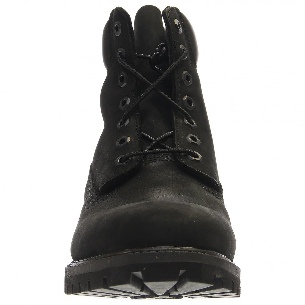 6 Inch Premium Waterproof Round Toe Lace Up Boots - Image 5