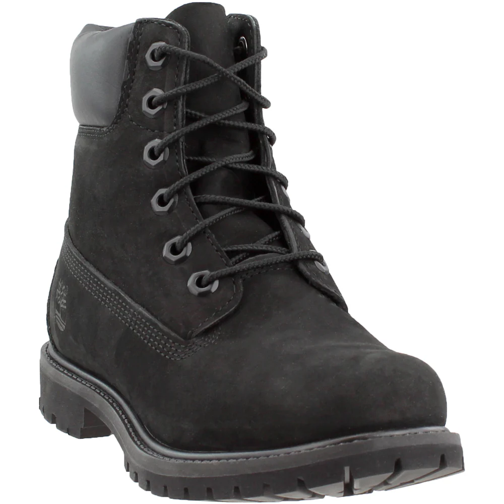 Premium Waterproof Round Toe Lace Up Boots - Image 2