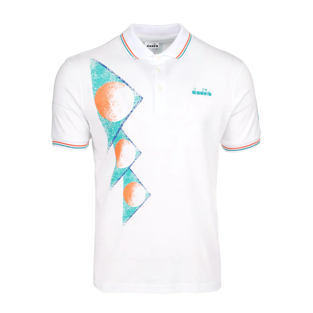90 Tennis Short Sleeve Polo Short