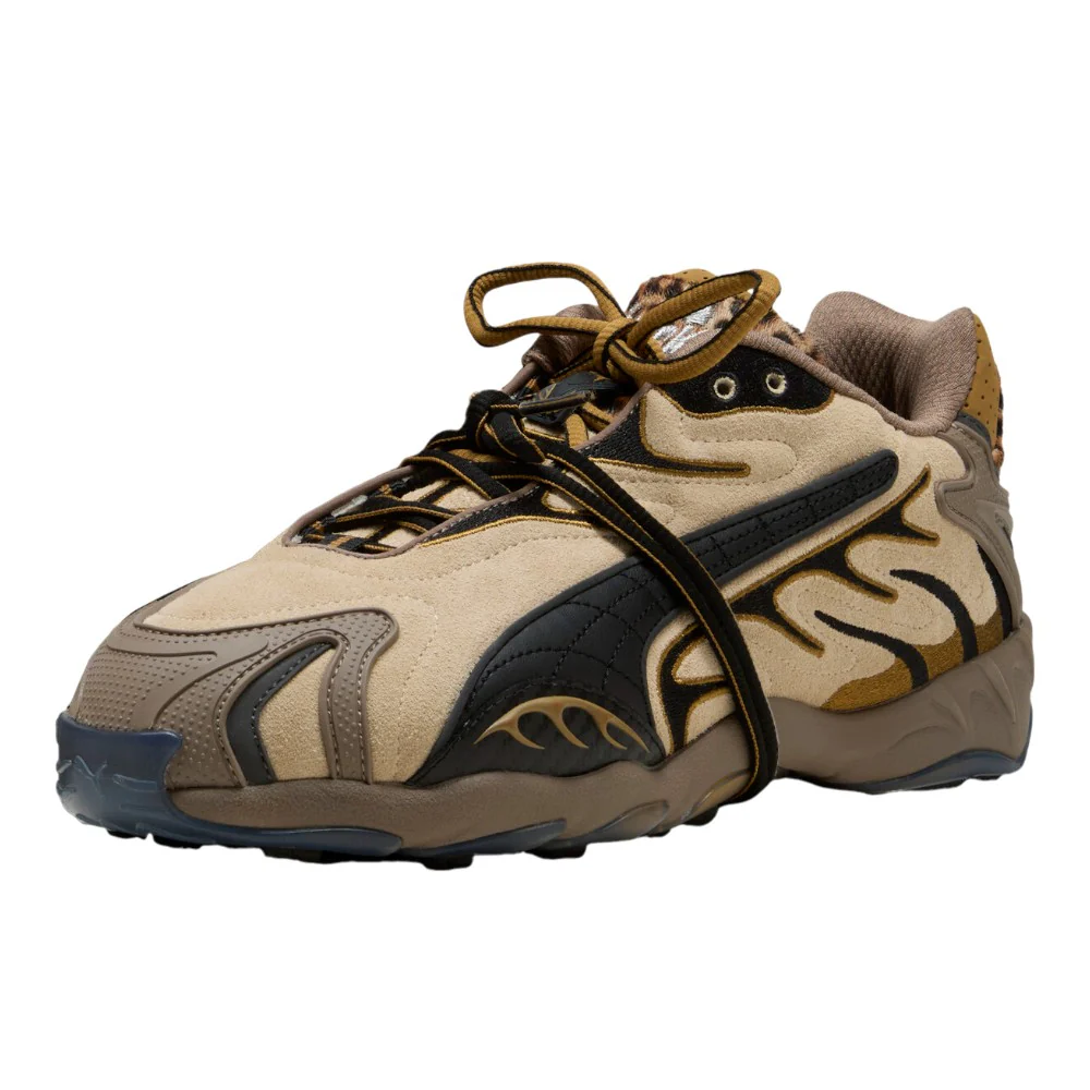 A$AP Rocky X Inhale Leopard Lace Up Sneakers - Image 2
