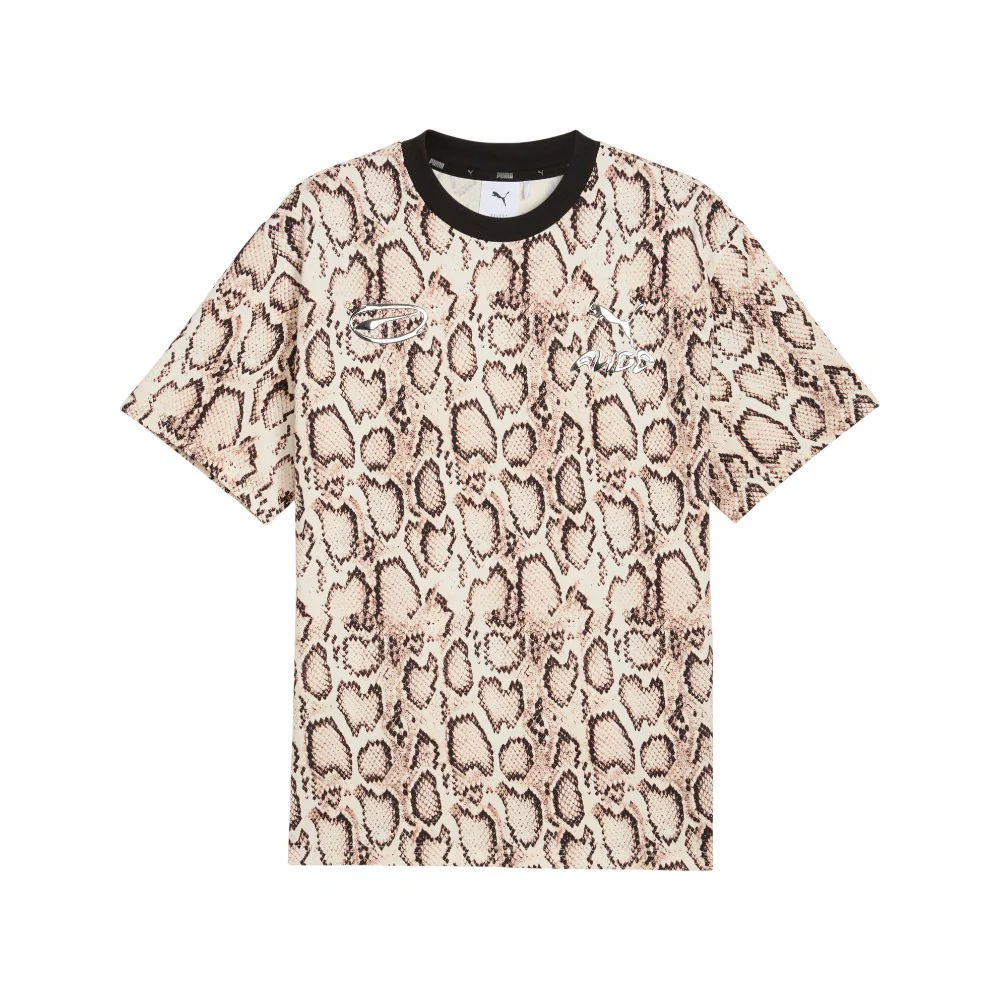PUMA X ASAP ROCKY Snakeskin Crew Neck Short Sleeve T-Shirt