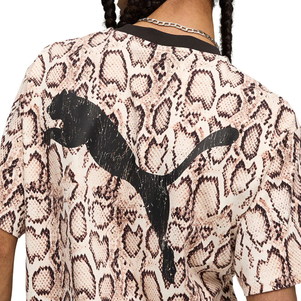 PUMA X ASAP ROCKY Snakeskin Crew Neck Short Sleeve T-Shirt - Image 5