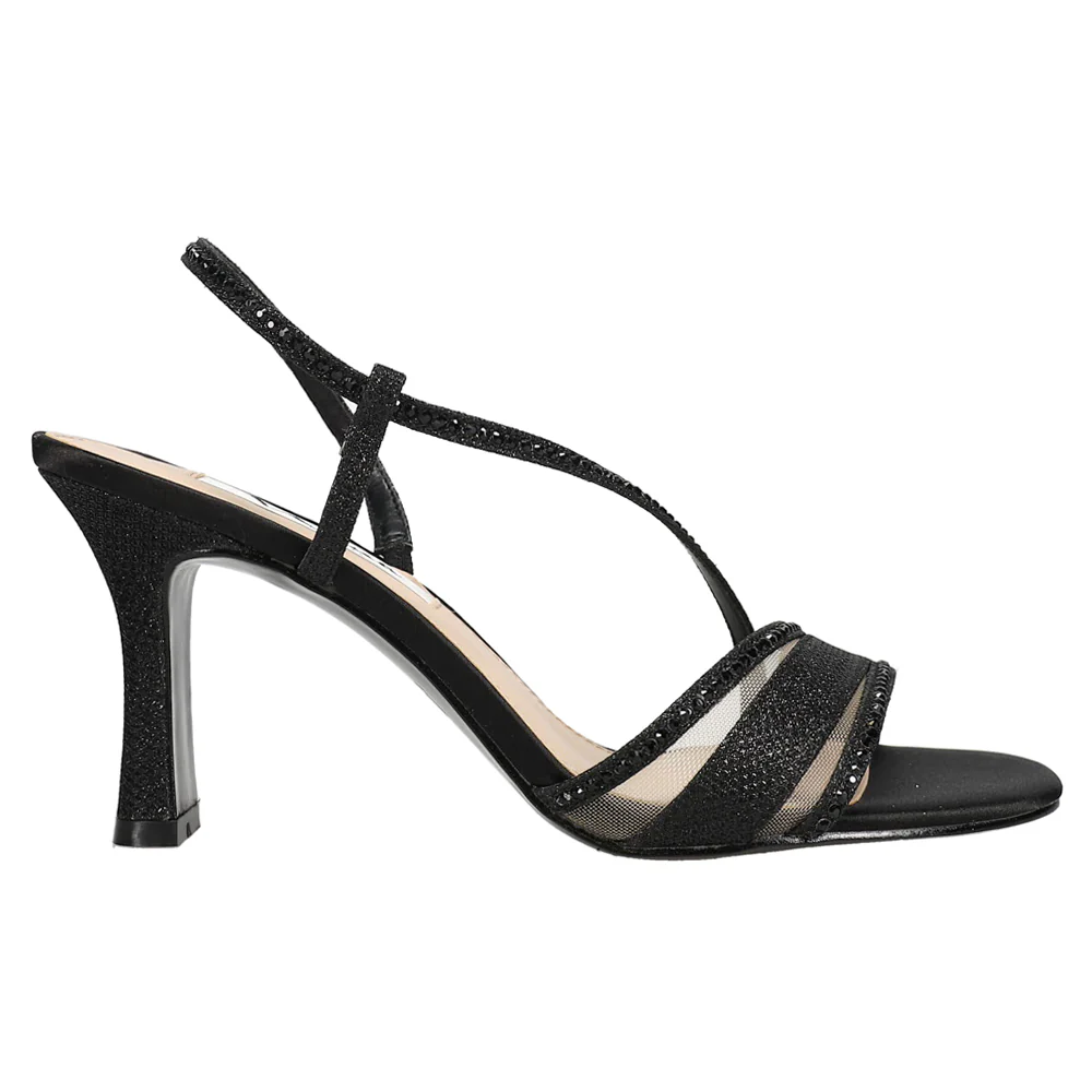 Abbi Rhinestone Slingback Evening Sandals