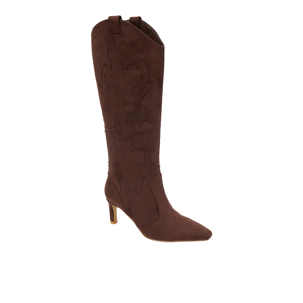 Abrams Embroidered Pointed Toe Cowboy Boots - Image 2