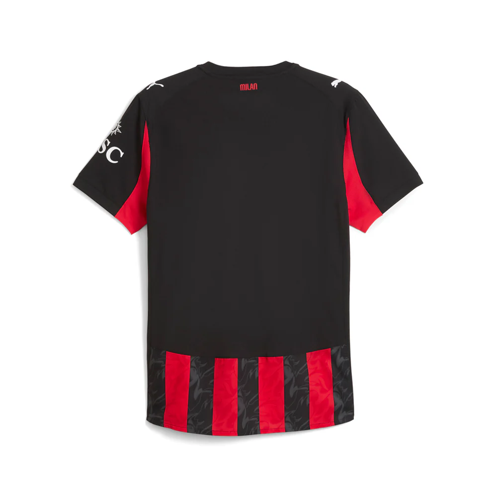 AC Milan Home Crew Neck Short Sleeve Jersey - Image 2