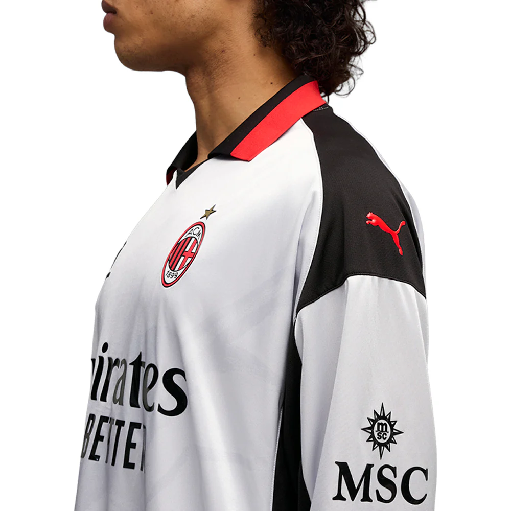 AC MILAN X SLAM JAM Limited Edition Long Sleeve Jersey - Image 5