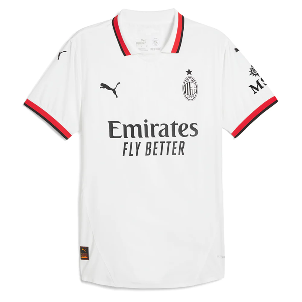 AC Milan Away Collared Short Sleeve Soccer Jersey