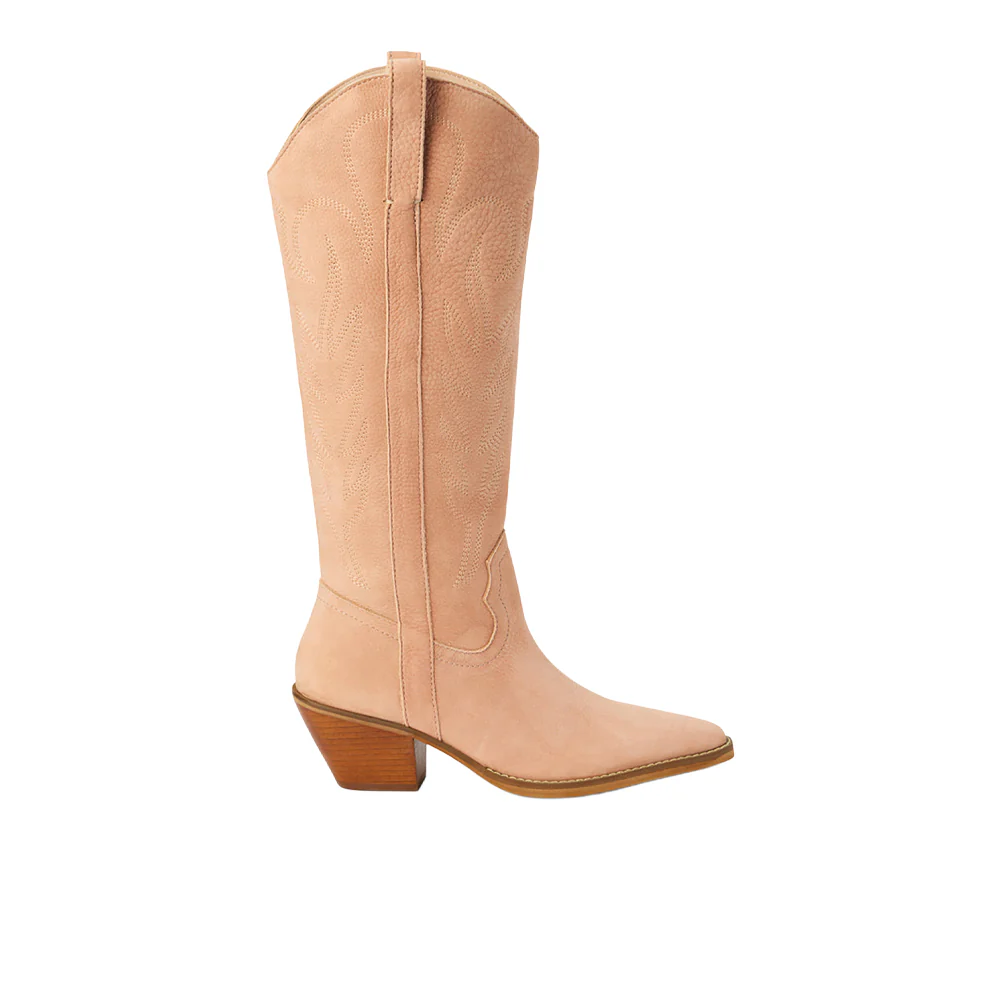 Agency Embroidered Pointed Toe Zippered Cowboy Boots
