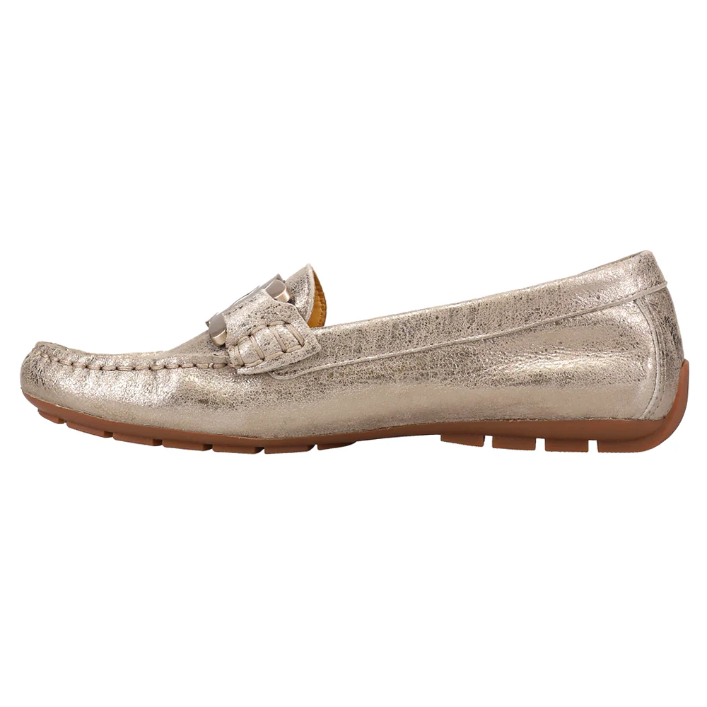 Aiker Metallic Moccasins - Image 3