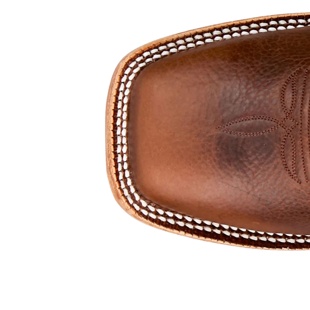 Alfredo 11 Inch American Bison Square Toe Cowboy Boots - Image 4