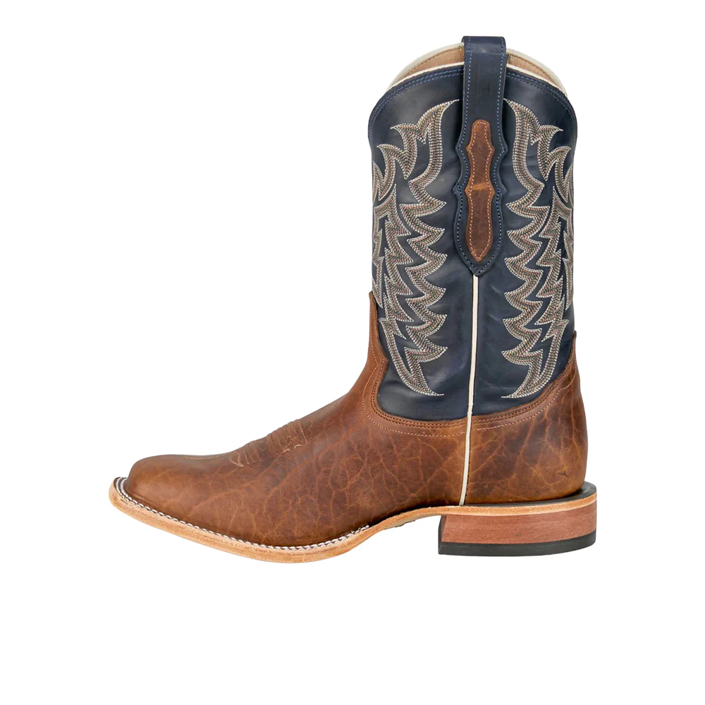 Alfredo 11 Inch American Bison Square Toe Cowboy Boots - Image 3