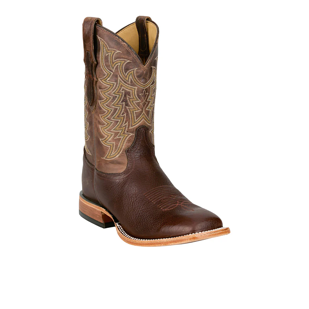 Alfredo 11 Inch American Bison Square Toe Cowboy Boots - Image 2
