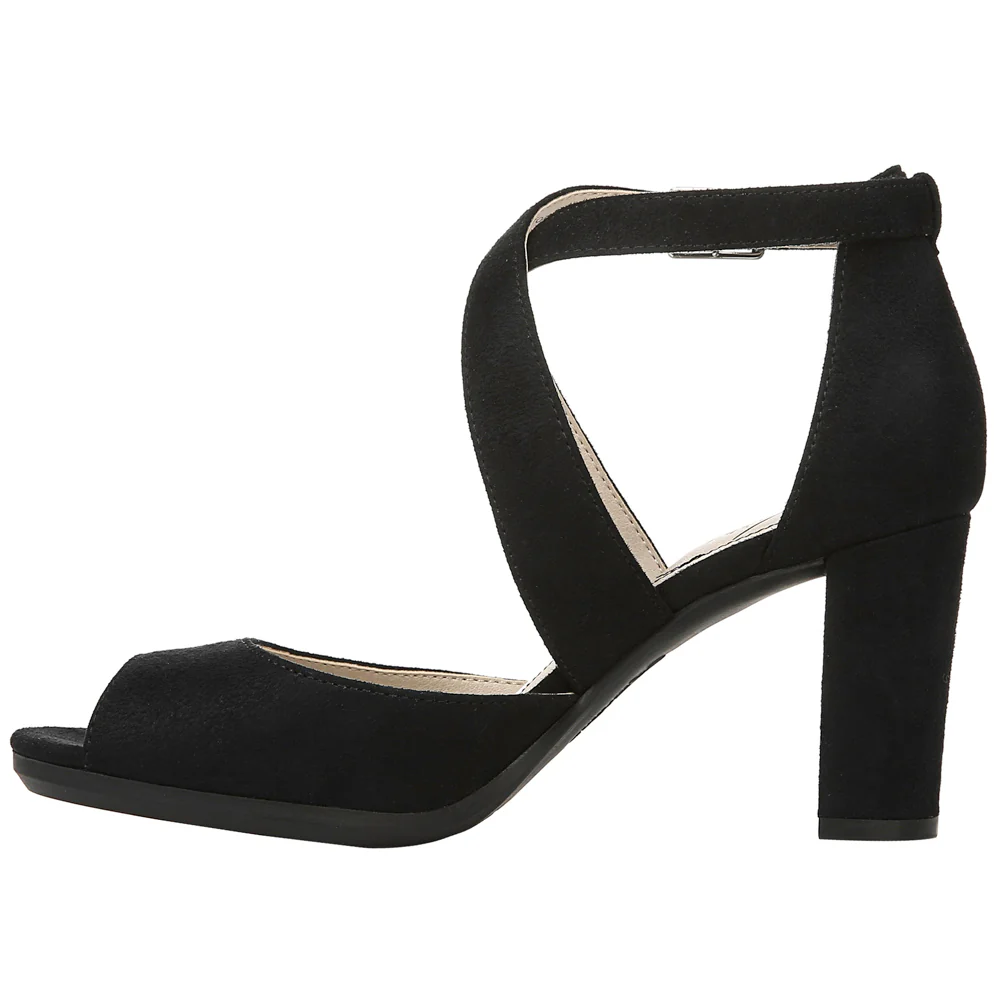 Allison Peep Toe Ankle Strap Pumps - Image 4