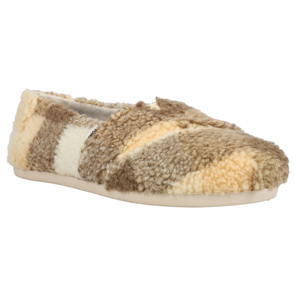 Alpargata Fuzzy Slip On Flats - Image 2