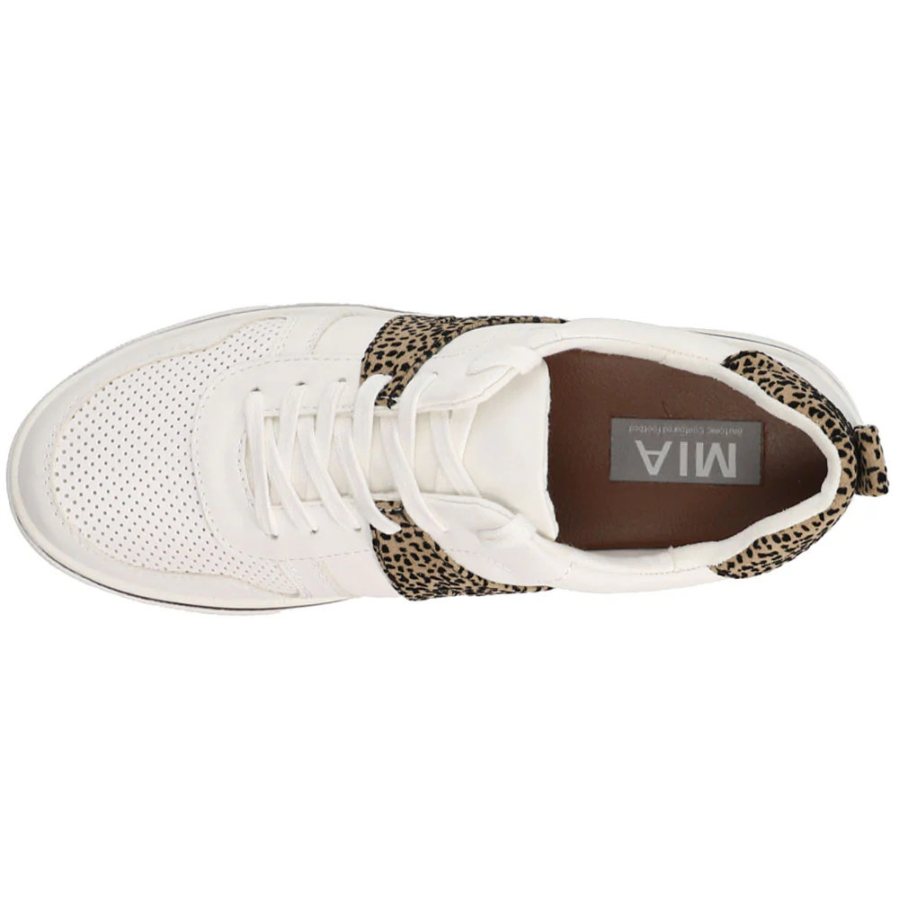 Alta Cheetah Print Lace Up Sneakers - Image 4