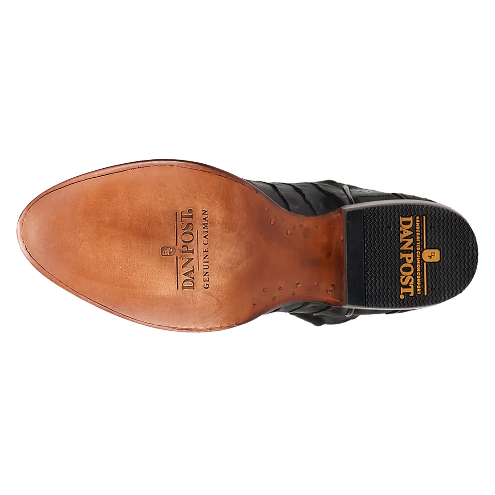 Alvis Emrboidered Caiman Round Toe Pull On Cowboy Boots - Image 5