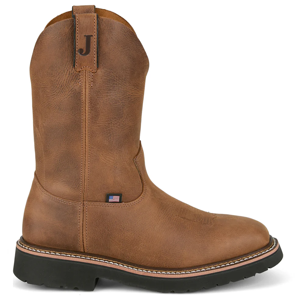 Ames 11 Inch Steel Toe Work Boots