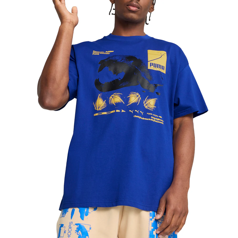 Ancient Roars Graphic Crew Neck Short Sleeve T-Shirt - Image 3