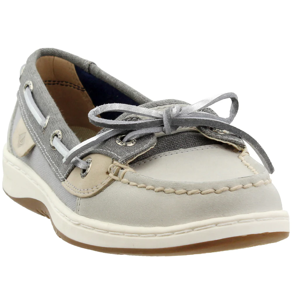 Angelfish Linen Boat Shoes - Image 2
