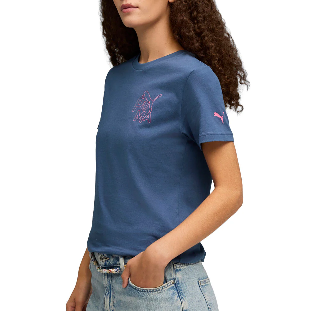 Animated Graphic Crew Neck Short Sleeve T-Shirt - Image 3