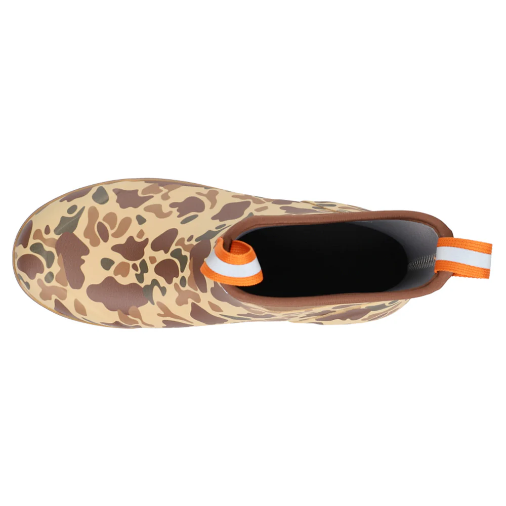 Ankle Deck Camo Round Toe Pull on Boots - Image 4