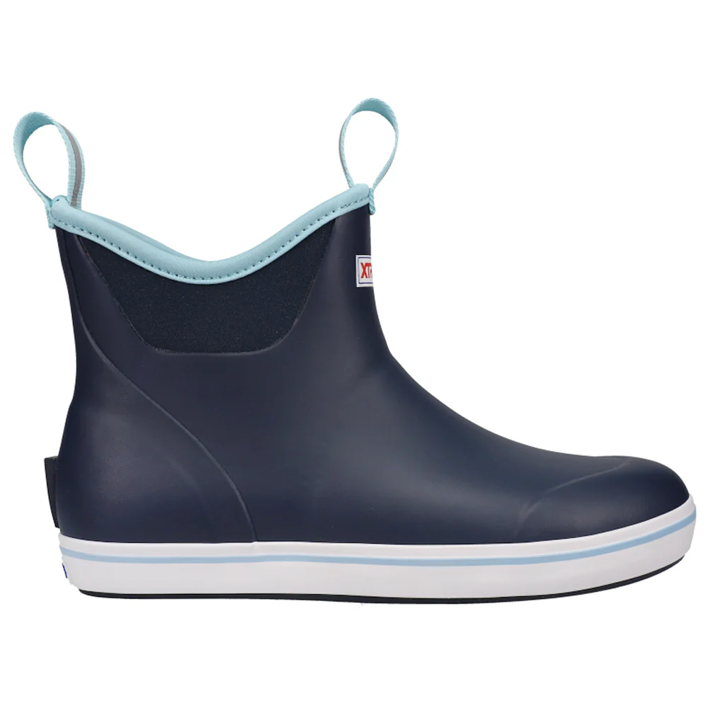 Ankle Deck Round Toe Pull on Boots