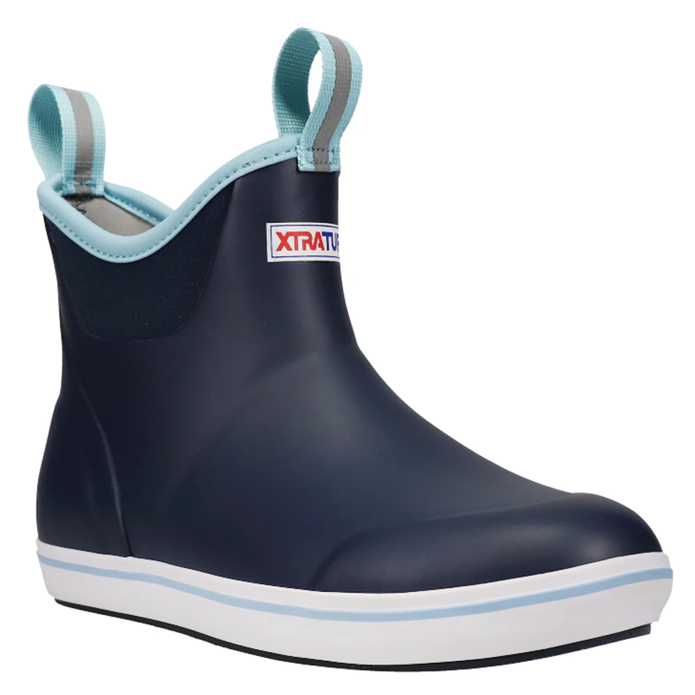 Ankle Deck Round Toe Pull on Boots - Image 2