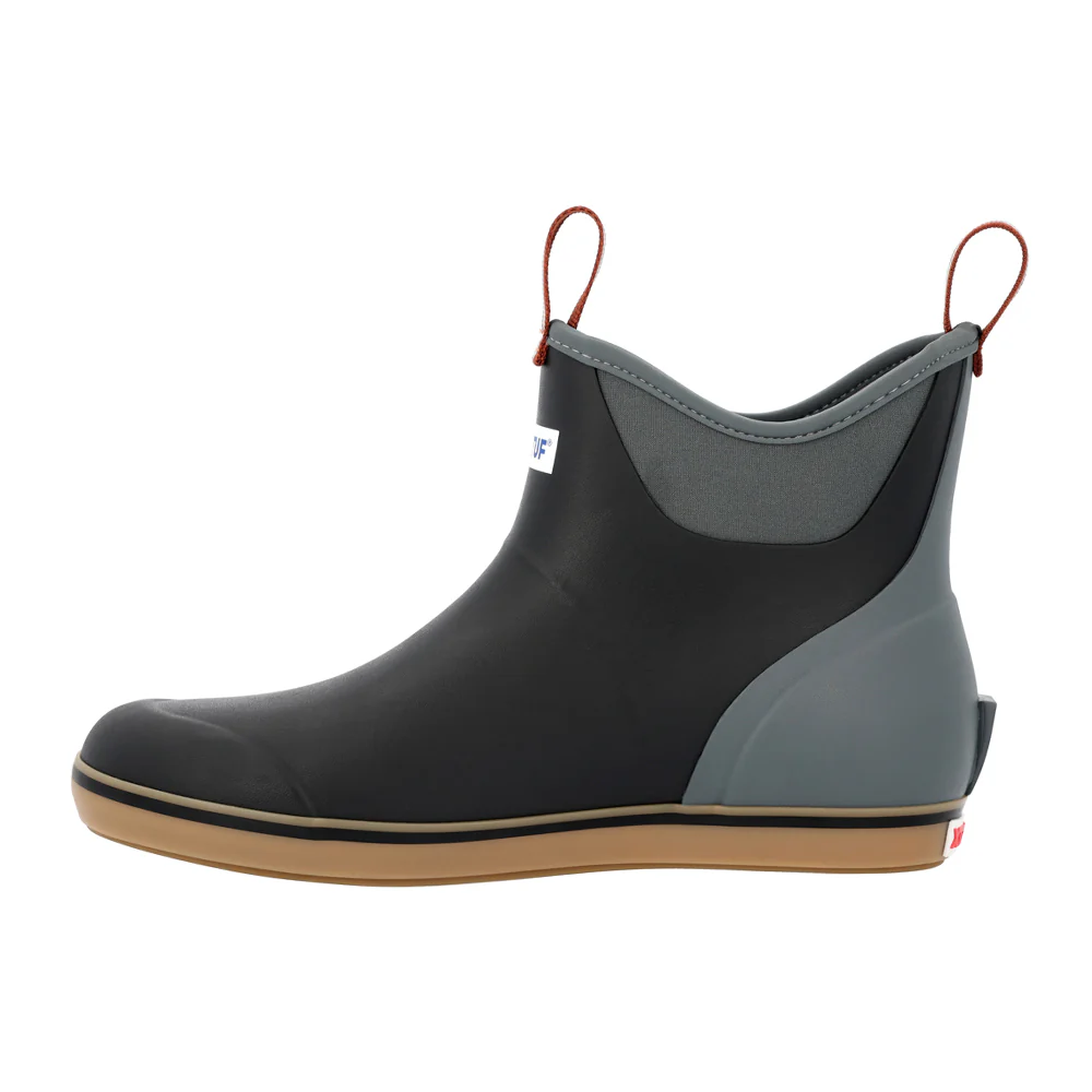Ankle Deck Round Toe Pull On Boots - Image 3