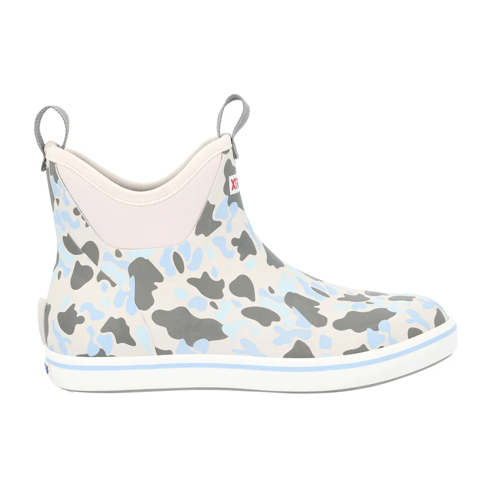 Ankle Deck Round Toe Pull On Boots