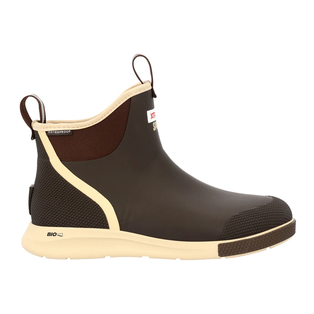 Ankle Deck Sport Round Toe Pull On Boots