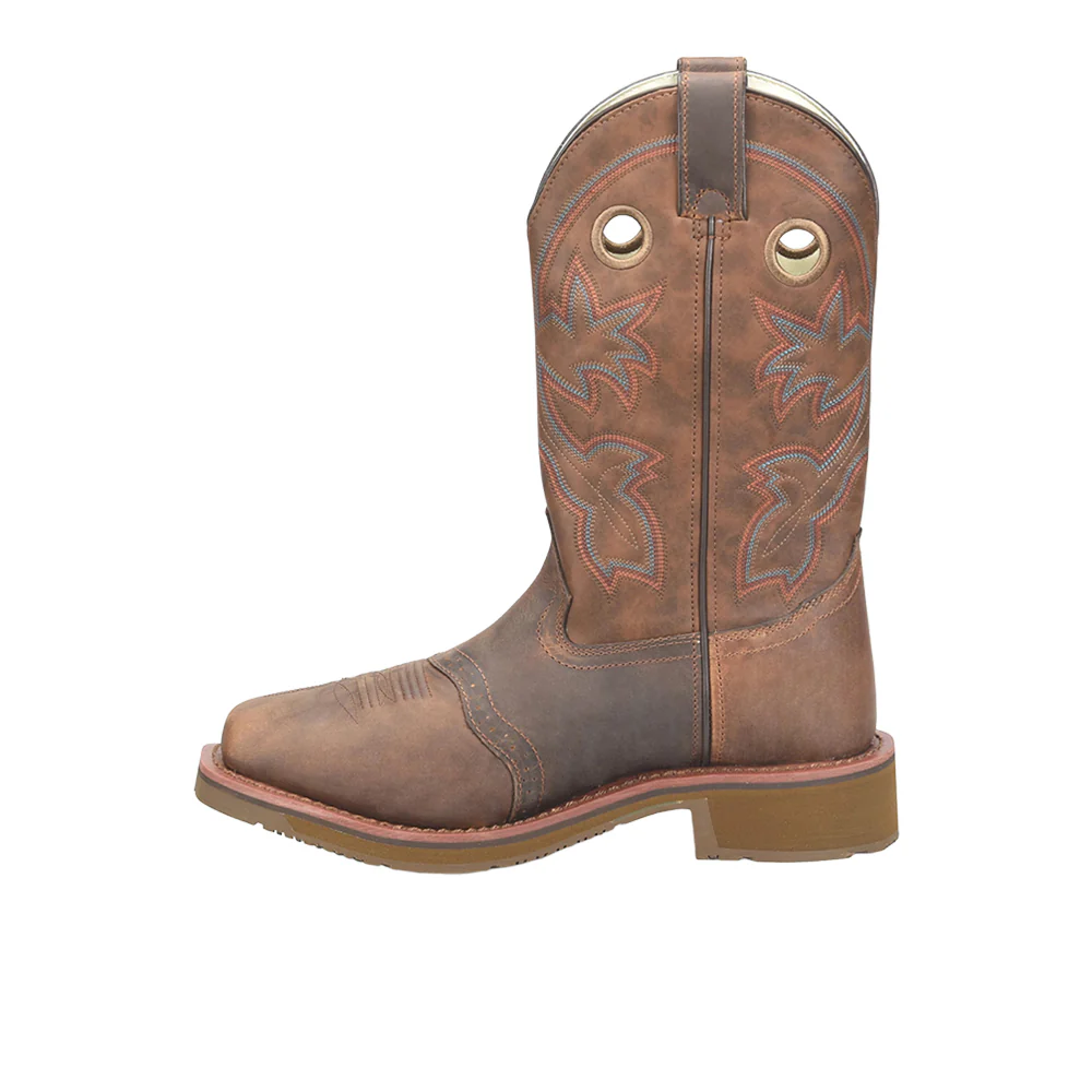 Antonio 12 Inch Slip Resistant Soft Toe Work Boots - Image 3