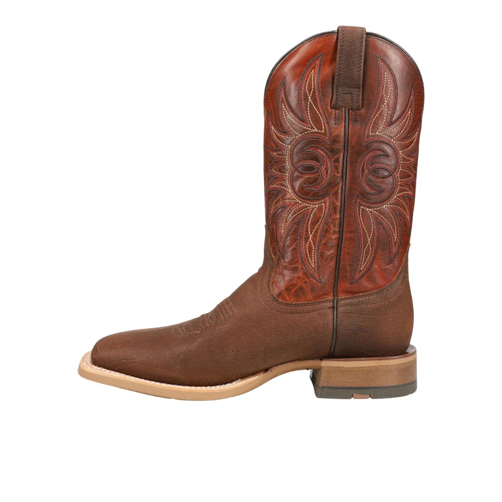 Arena Winner Embroidered Square Toe Pull On Cowboy Boots - Image 3