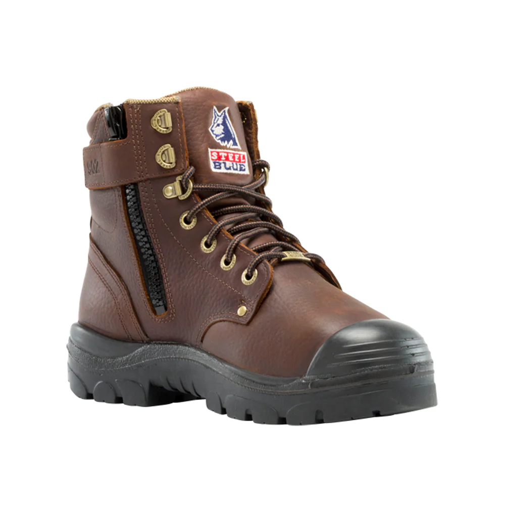 Argyle 6 Inch Puncture Resistant Wide Steel Toe Work Boots - Image 2