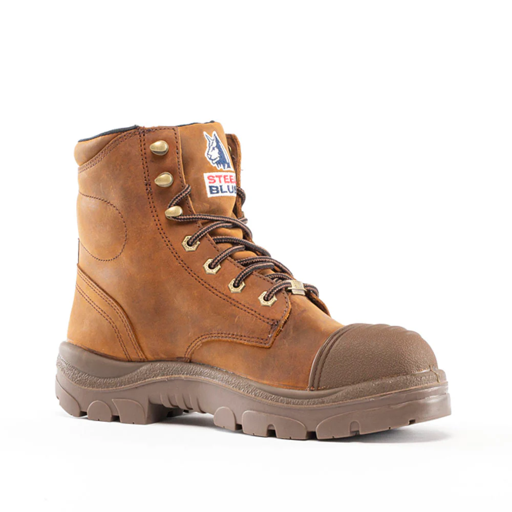 Argyle Scuff 6 Inch Slip Resistant Wide Steel Toe Work Boots - Image 2
