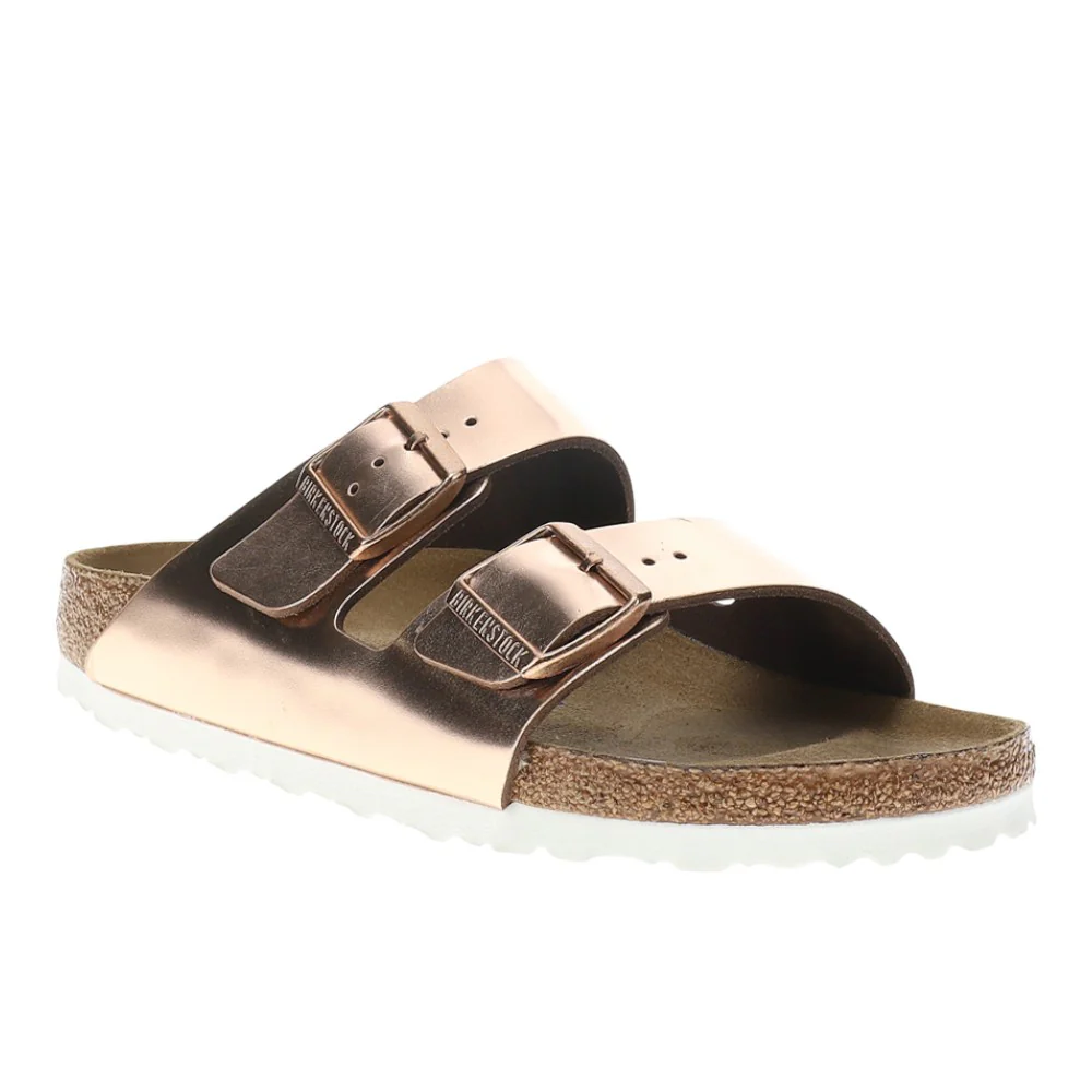 Arizona Soft Footbed Metallic Leather Sandals - Image 2