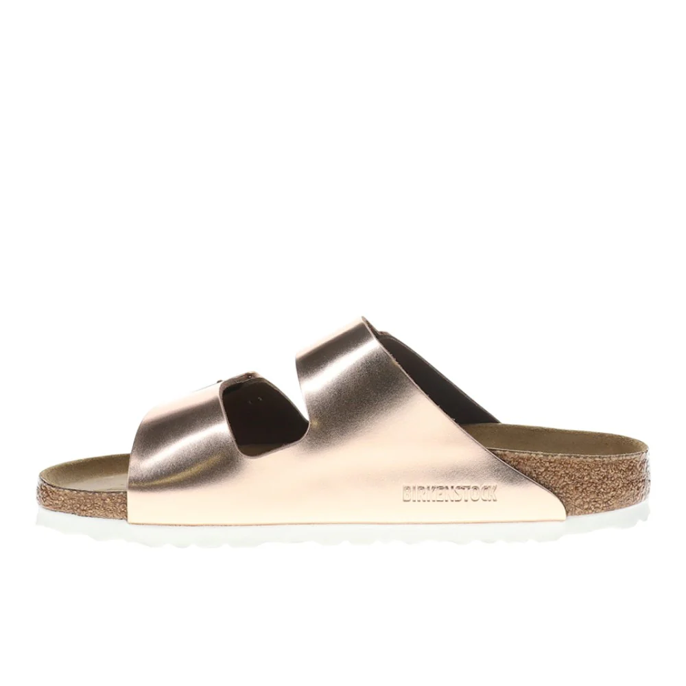 Arizona Soft Footbed Metallic Leather Sandals - Image 3