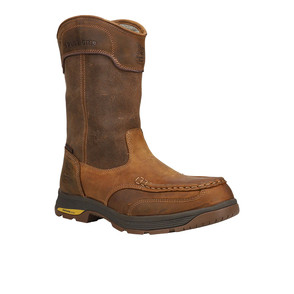 Athens SuperLyte Moc 11 inch Waterproof Alloy Toe Work Boots - Image 2
