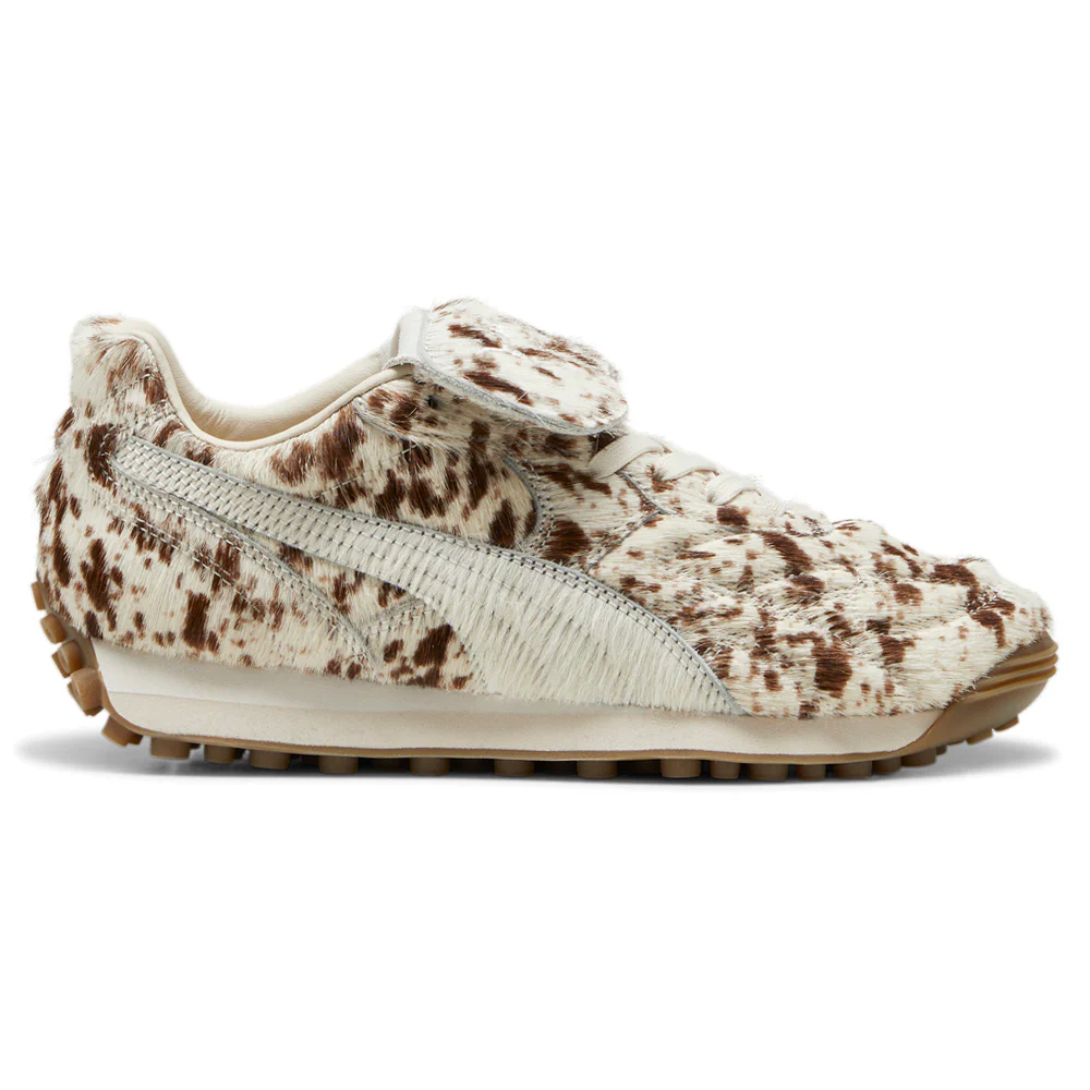 Avanti Pony Hair Cow Lace Up Sneakers