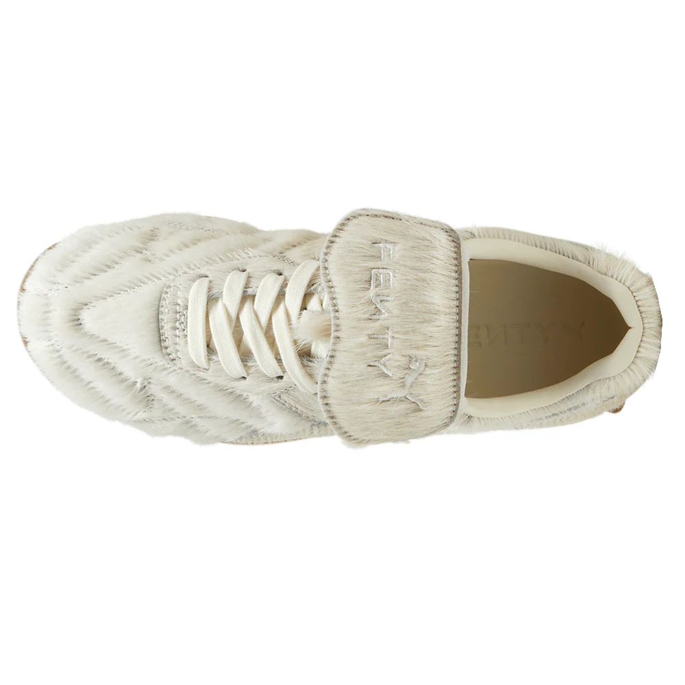 Avanti Pony Hair Lace Up Sneakers - Image 4
