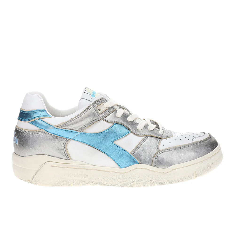 B.560 Metallic Mix Lace Up Sneakers