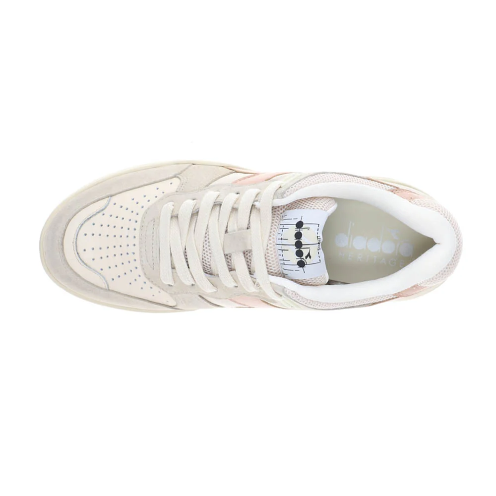 B.560 Pigskin Used Lace Up Sneakers - Image 4
