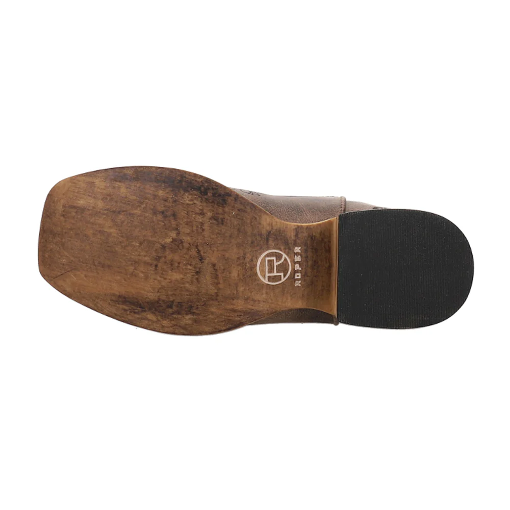 Bailey Laser Square Toe Cowboy Boots - Image 5