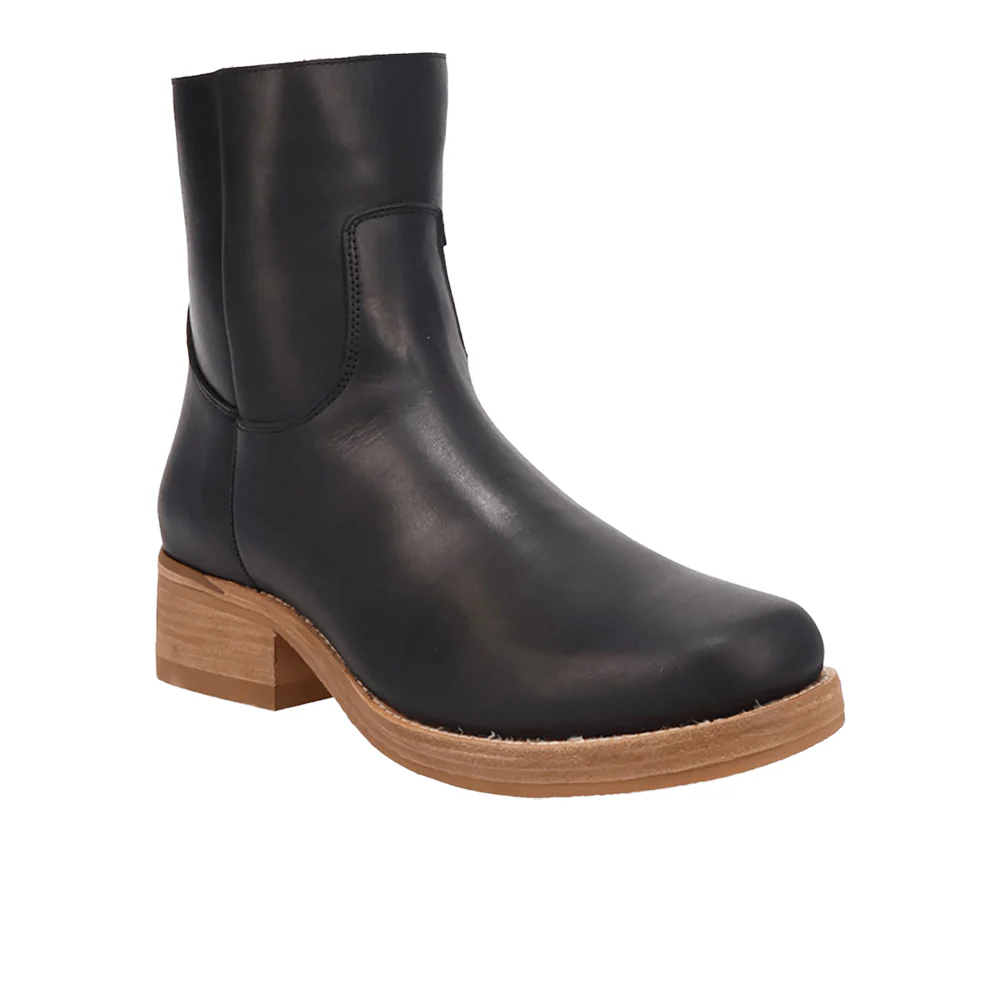 Banner Round Toe Zippered Boots - Image 2