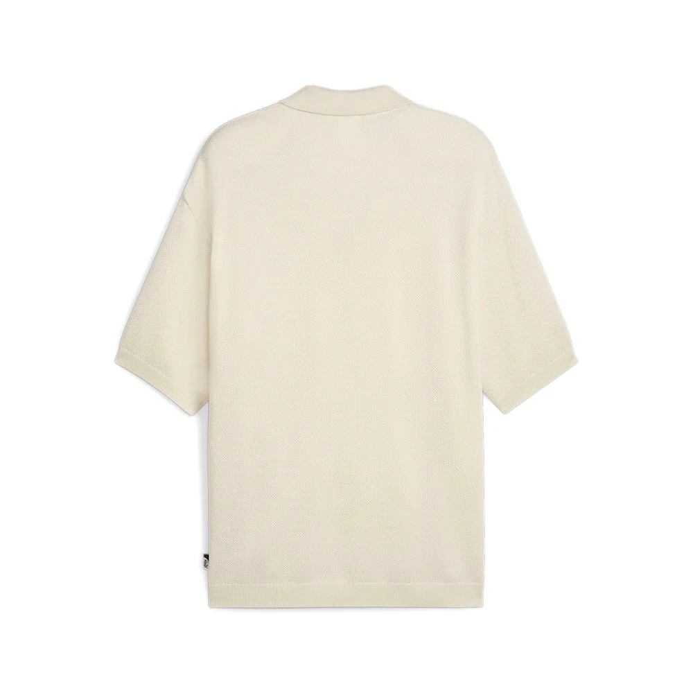Basketball Nostalgia Knitted Short Sleeve Polo Shirt - Image 2