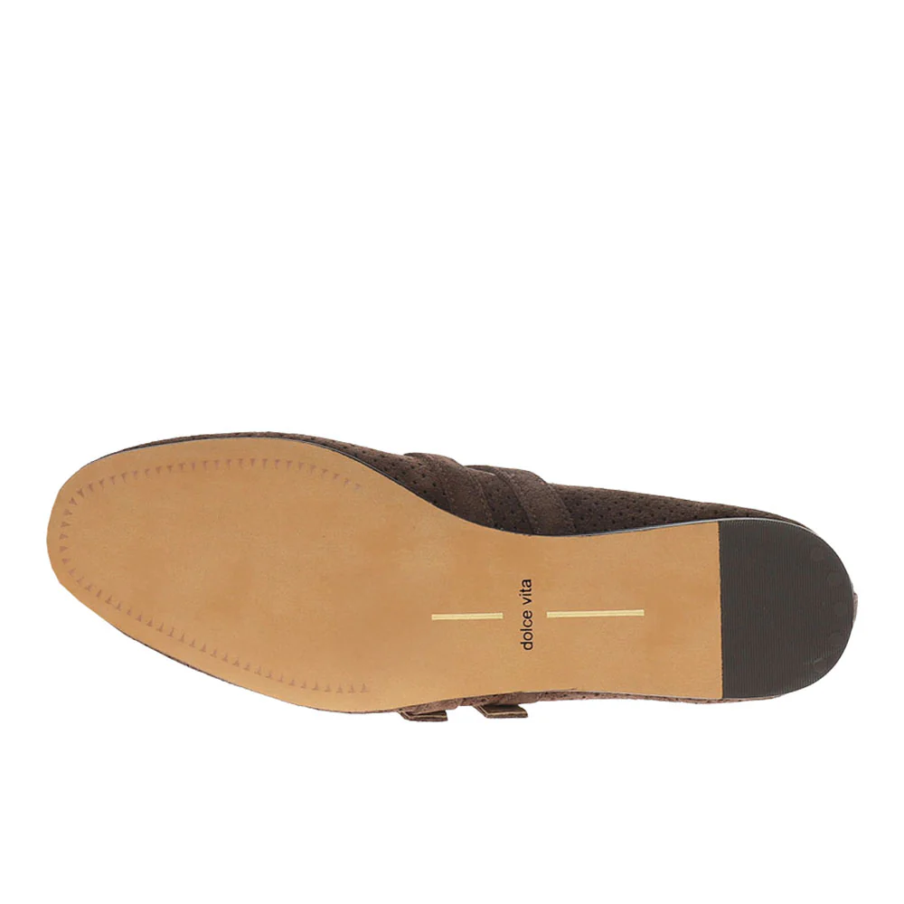 Baylee Grommet Perforated Mary Jane Ballet Flats - Image 5