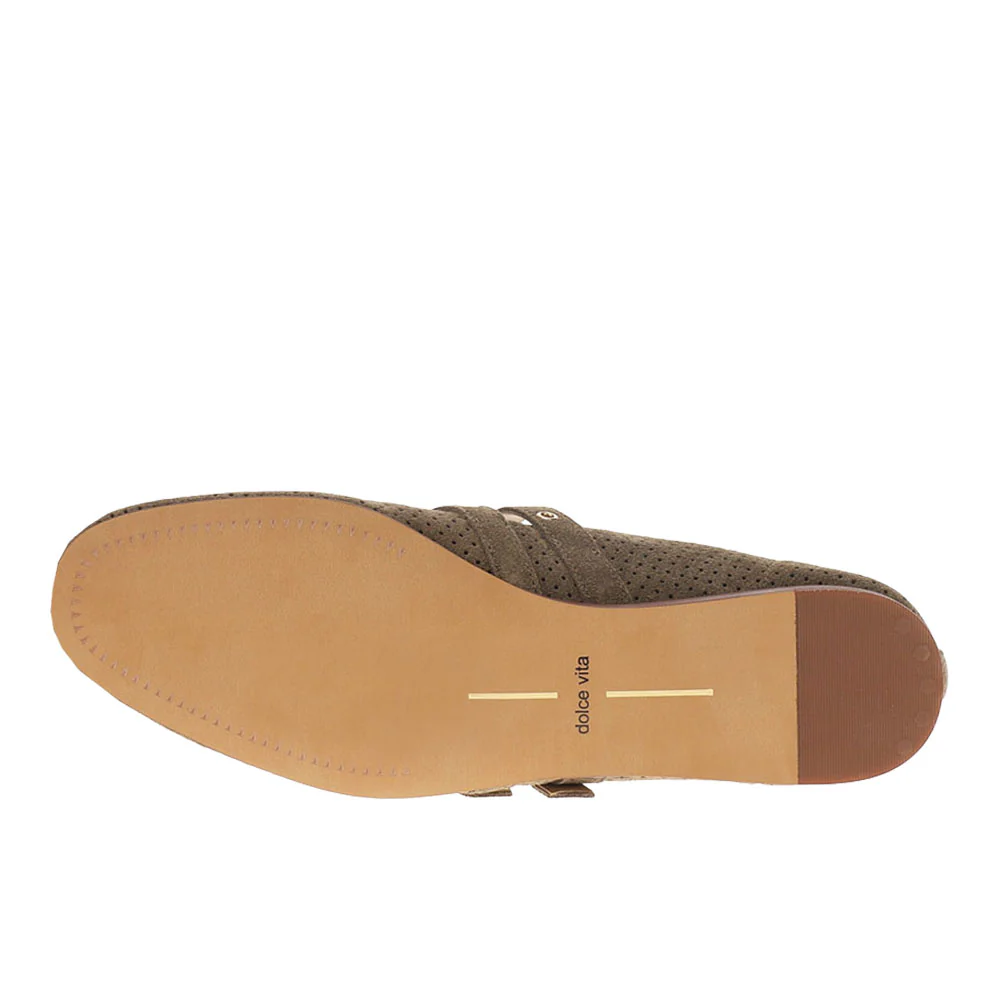 Baylee Grommet Perforated Mary Jane Ballet Flats - Image 5